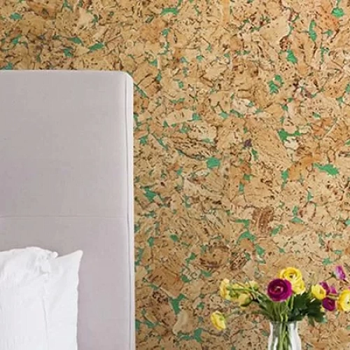 MONTE GREEN ПРОБКОВОЕ ПОКРЫТИЕ CORKSTYLE ПРОБКОВЫЕ ПАНЕЛИ ДЛЯ СТЕН WALL DESIGN